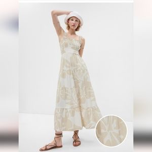 NWOT Gap linen blend dress size M